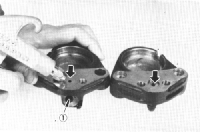 Bremskolben mit Druckluft herausdr&uuml;cken